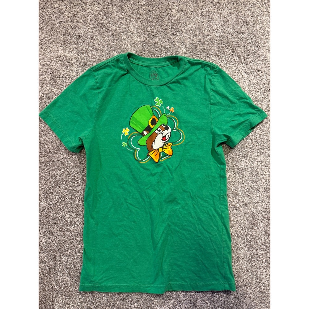 Buc-ee's T-Shirt Mens Small Green Irish I Were At Buc-ees 2020 St Patricks Day
